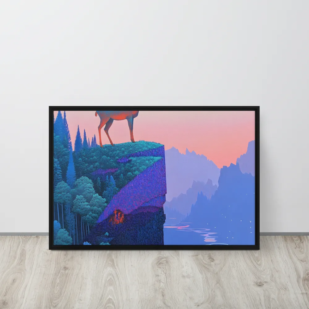 Majestic Refuge | Canvas with Black Frame | 20″×30″