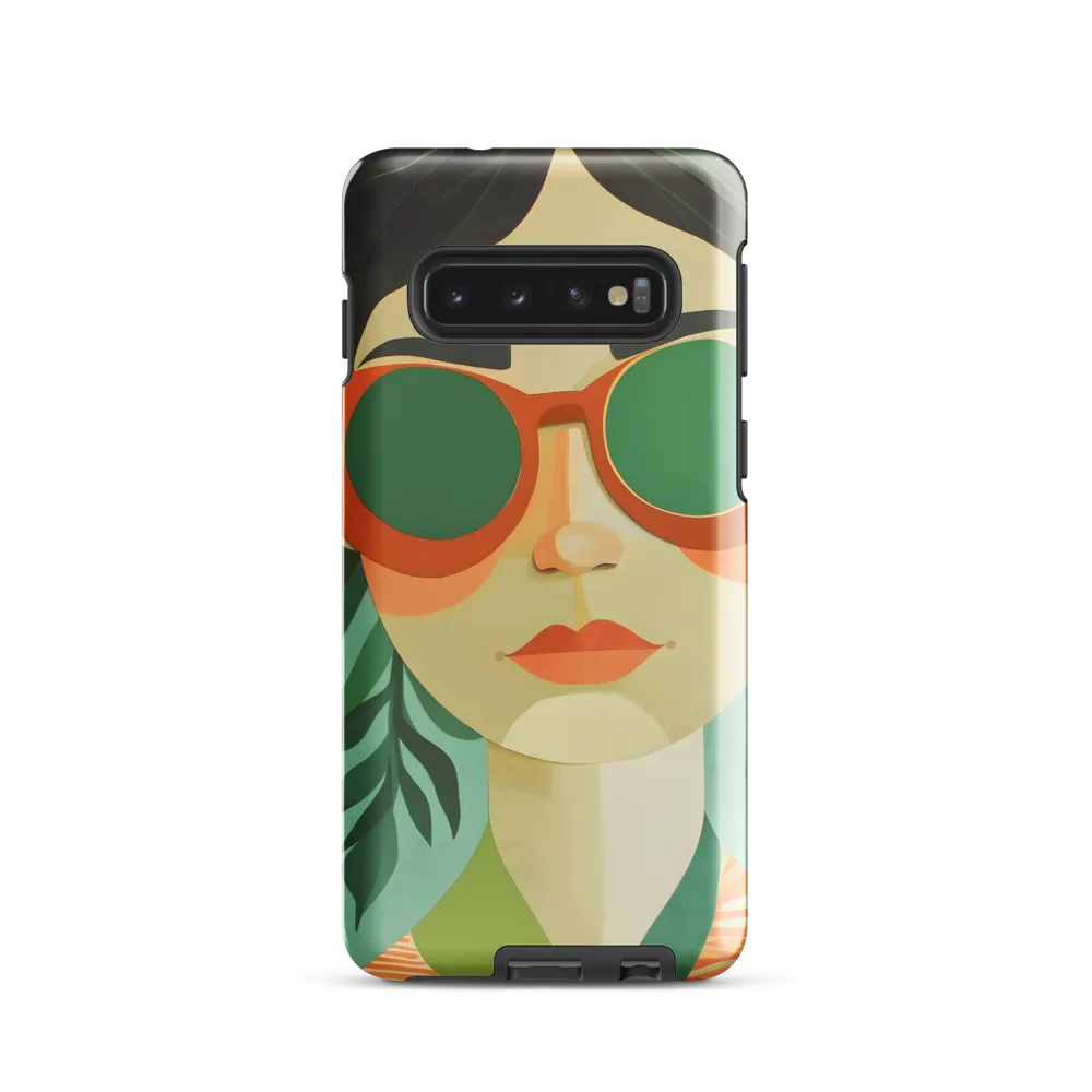 Bold Serenity: A Modern Portrait