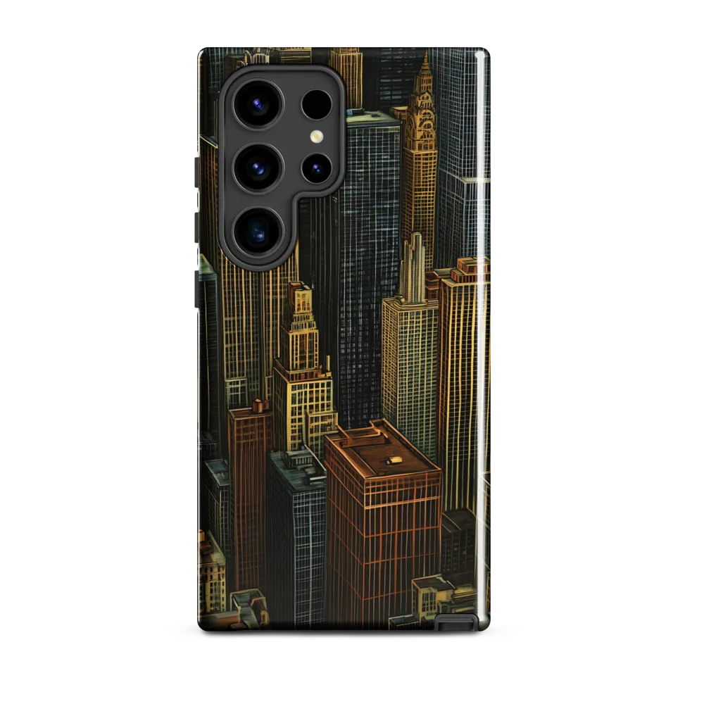 Urban Elegance: A Golden Cityscape