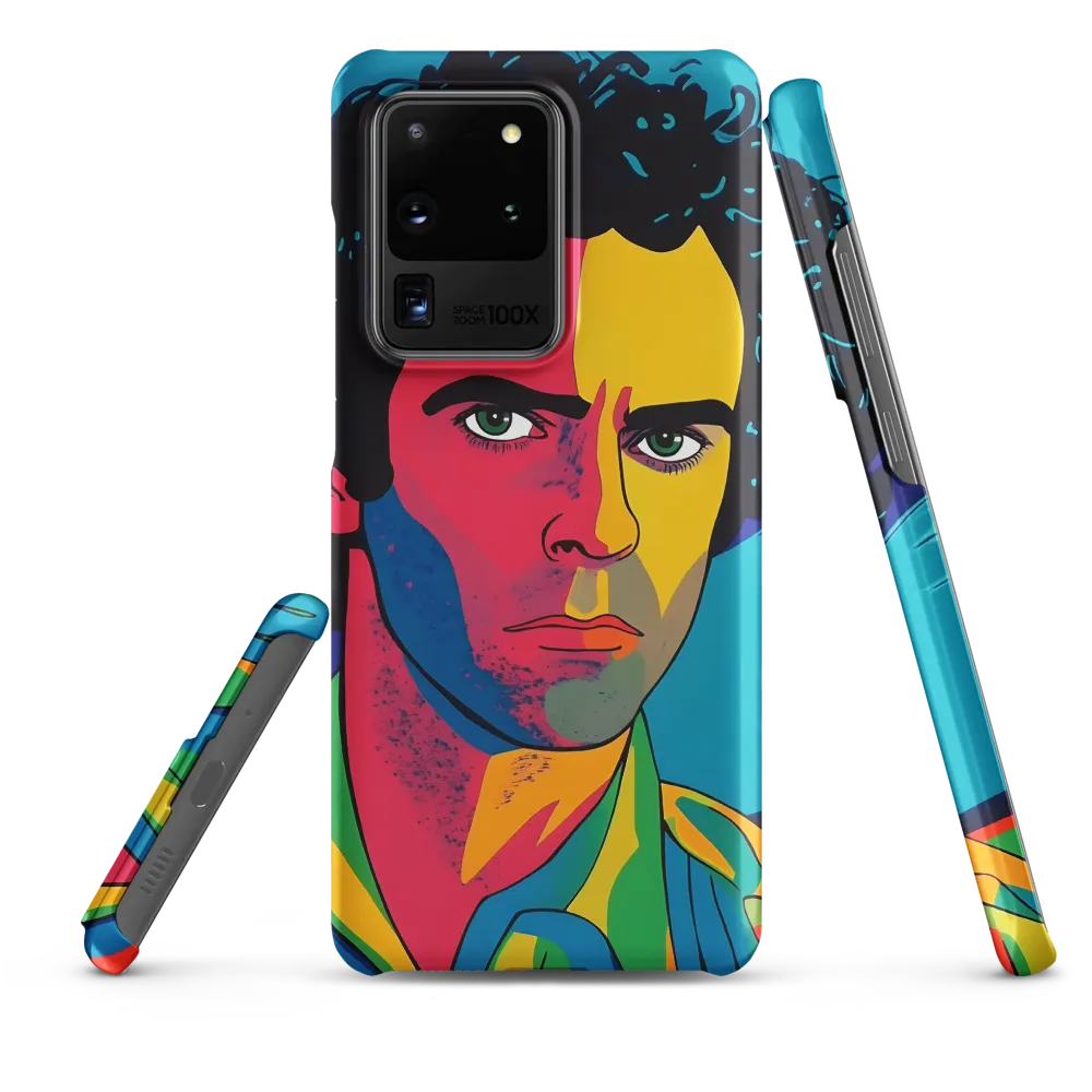 Electric Visage: A Portrait of Vibrance