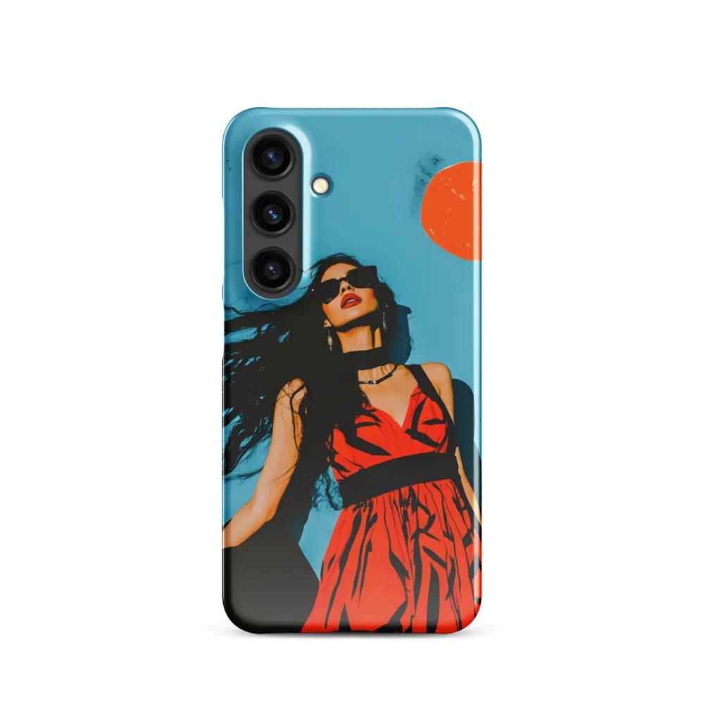 Sunset in Fashion: A Modern Portrait