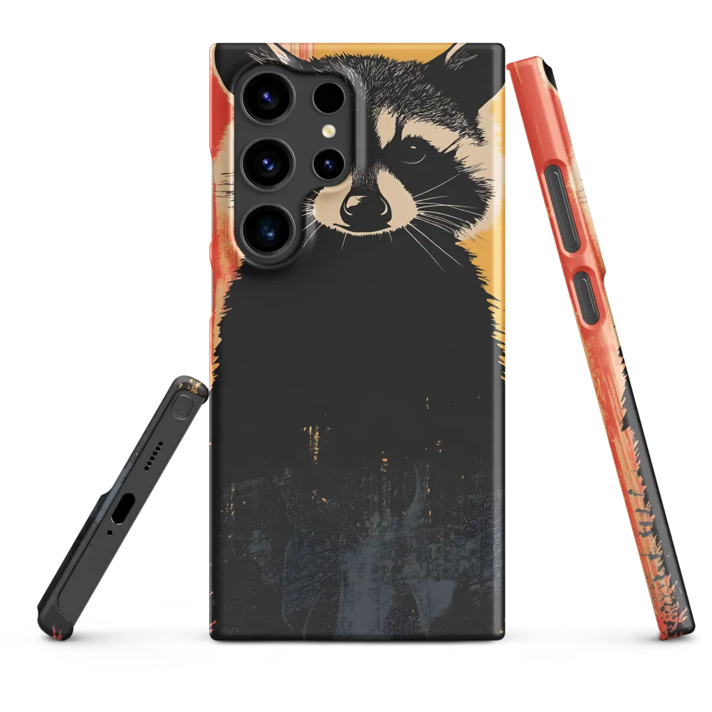 Whimsical Raccoon Portrait
