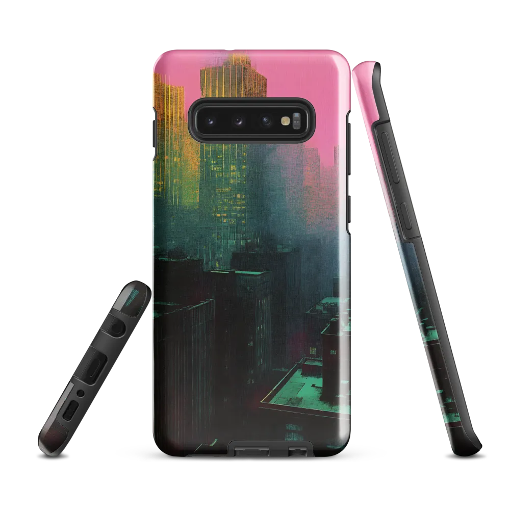 City in Twilight | Phone Case |  S10 Plus | Tough Case | Glossy