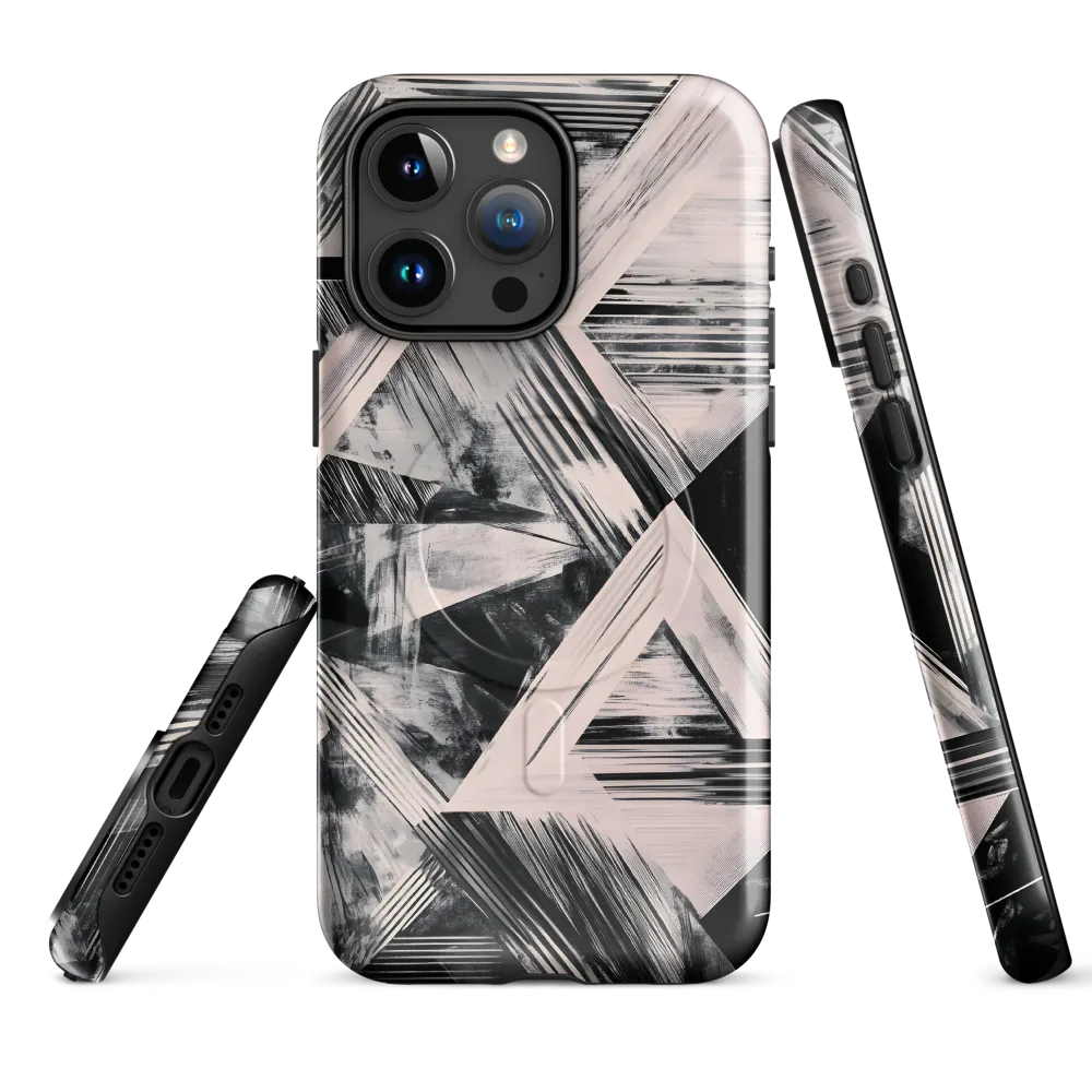 Geometric Harmony | Phone Case |  15 Pro Max | MagSafe® Tough Case | Glossy
