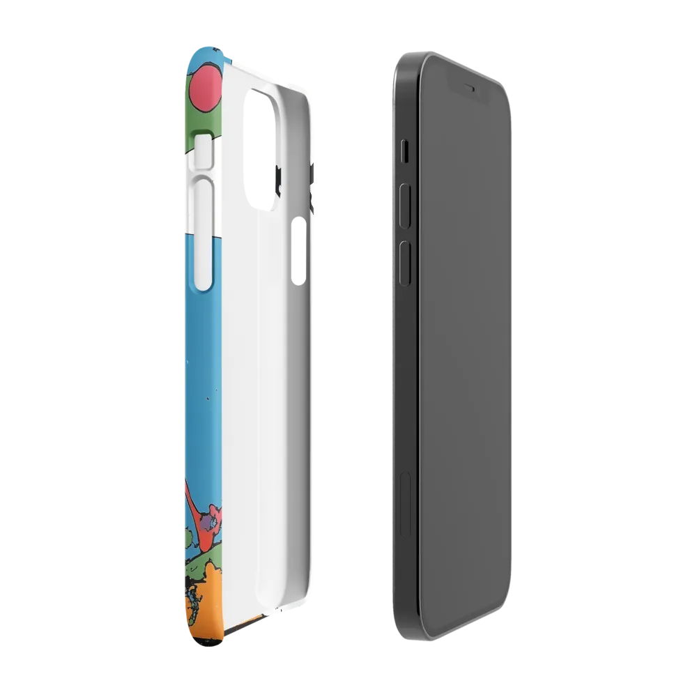 Dynamic Abstract Movement | Phone Case |  12 | Snap Case | Matte