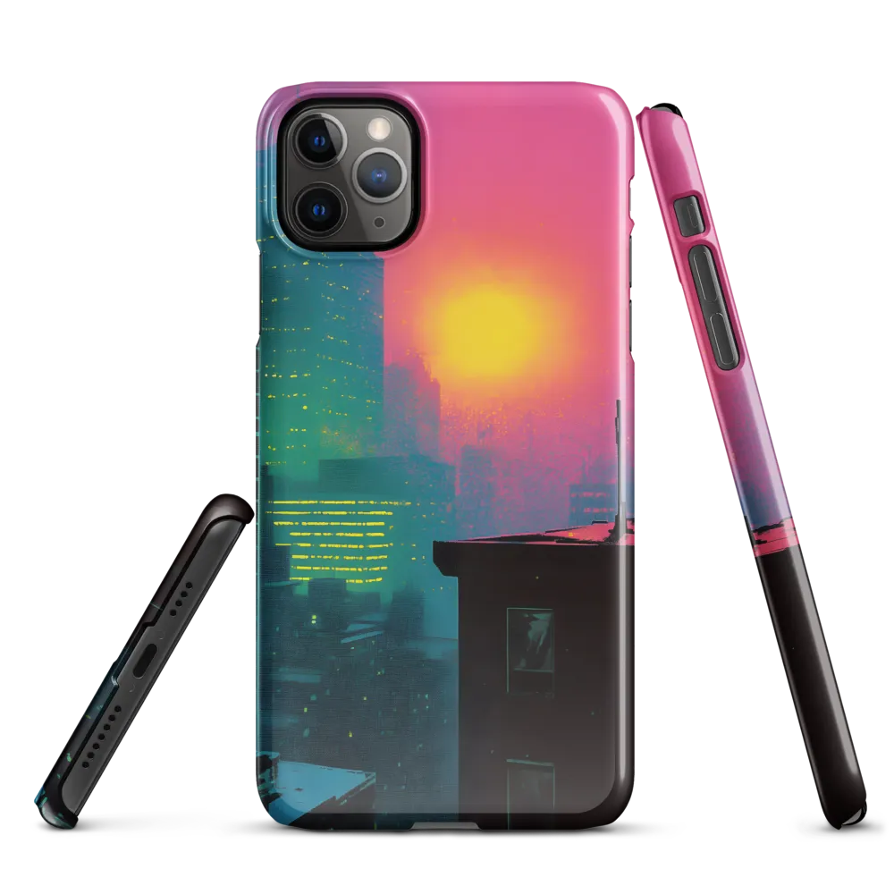 Neon Horizon | Phone Case |  11 Pro Max | Snap Case | Glossy