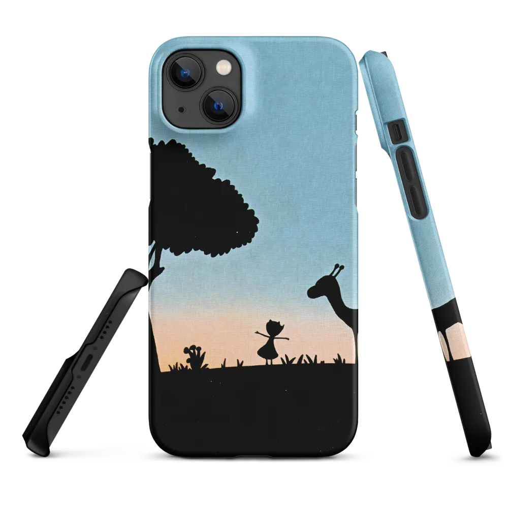 Curiosity in the Silhouette | Phone Case |  14 Plus | Snap Case | Matte