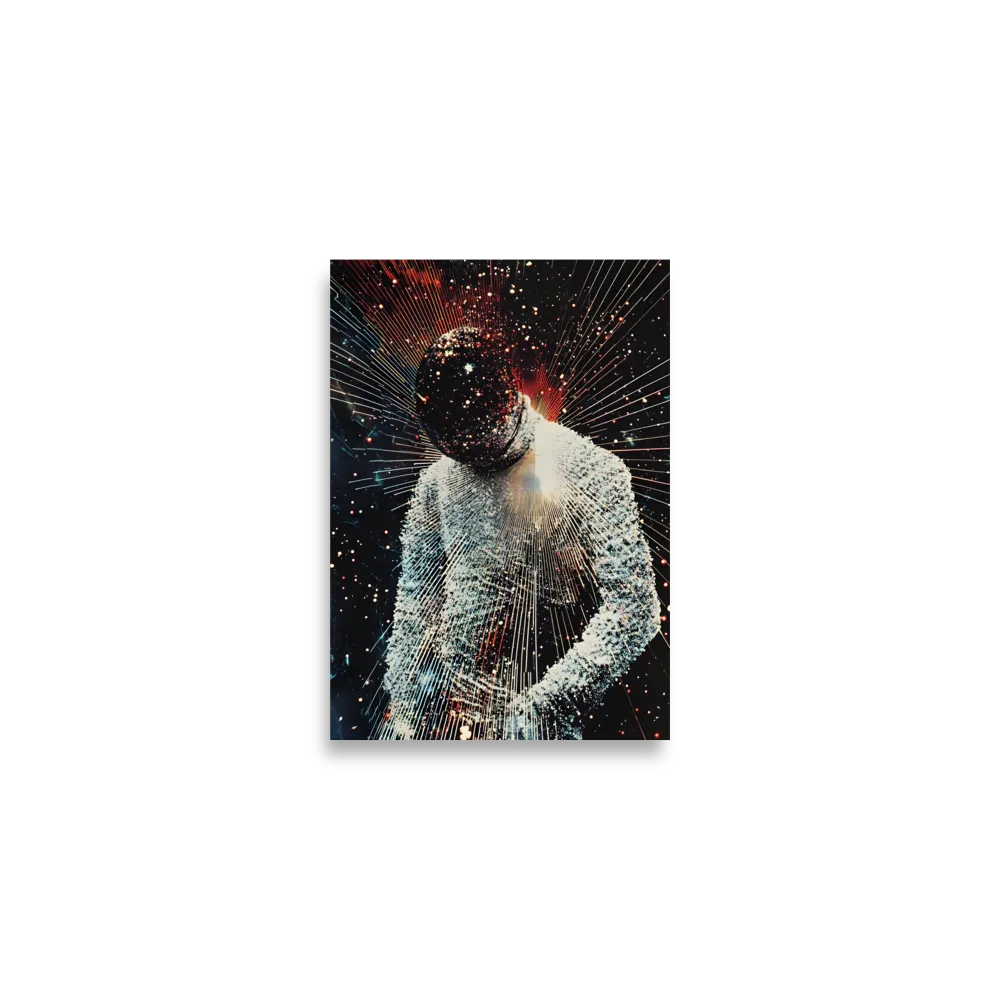 Ethereal Astronaut: A Journey Through the Cosmos | Poster | A2 (16.5″×23.3″)
