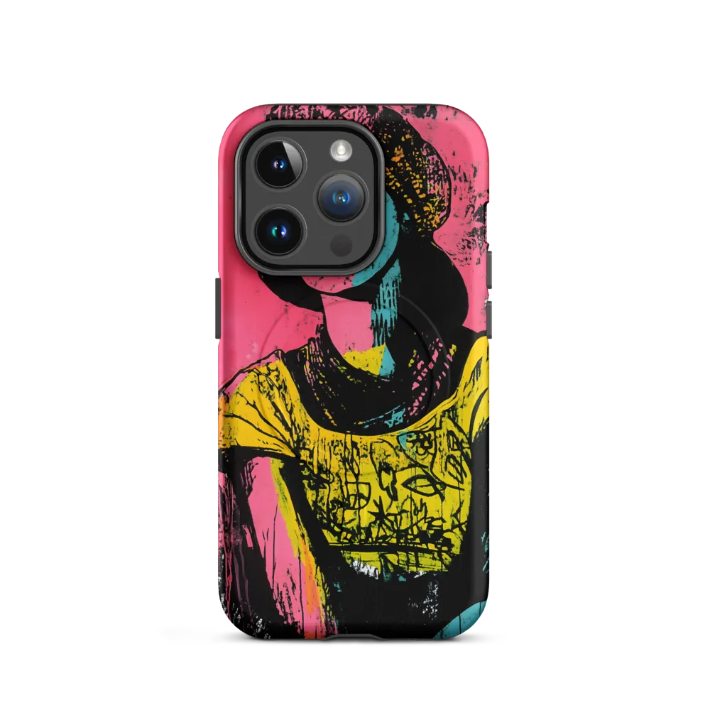 Urban Elegance: A Graffiti Portrait