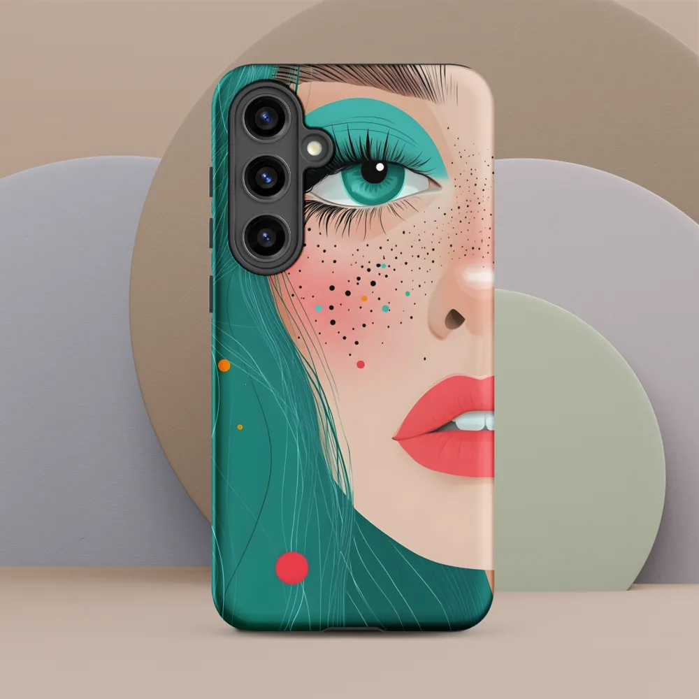 A Playful Portrait: Turquoise Temptation