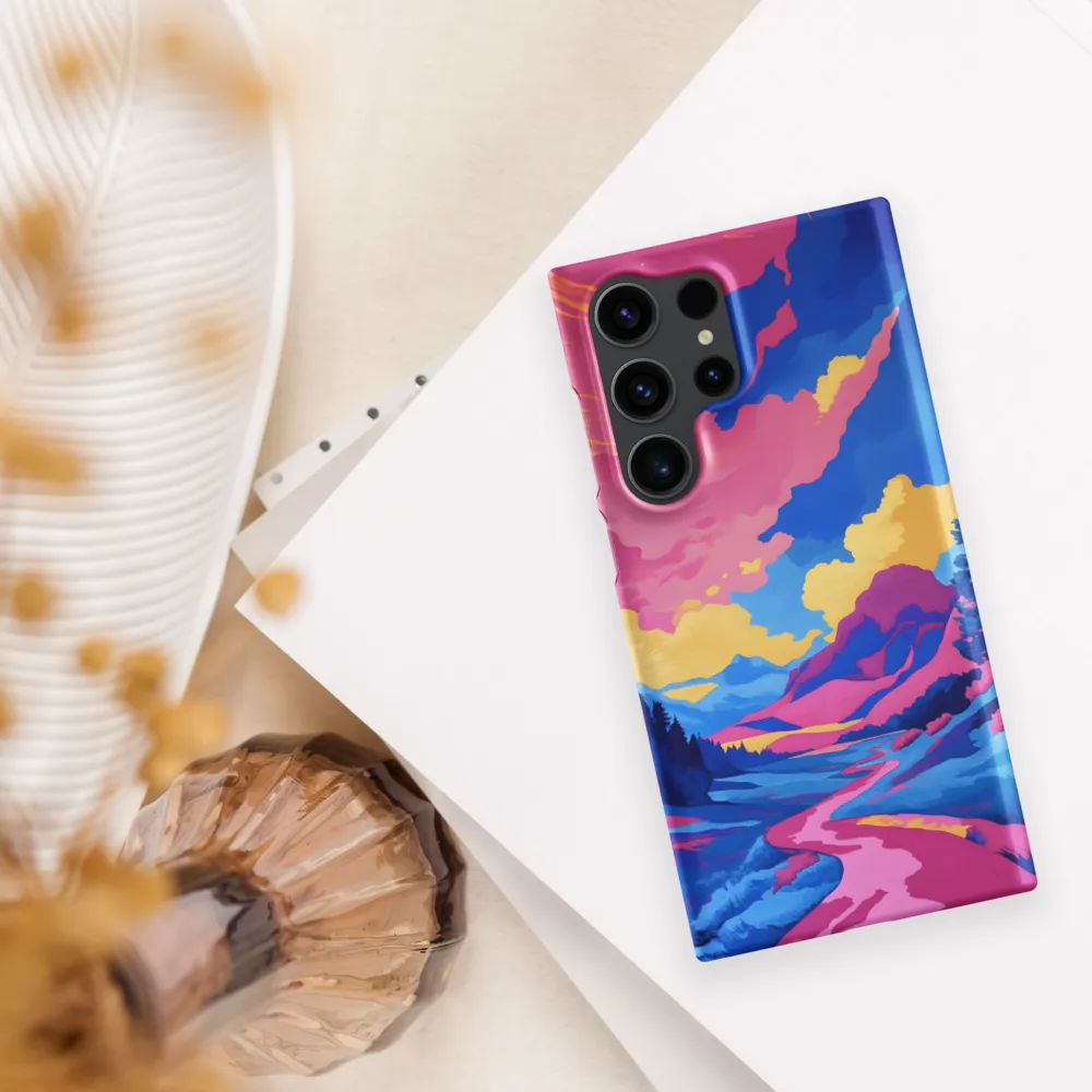 Dreamscape: The Serene River | Phone Case |  S23 Ultra | Snap Case | Matte
