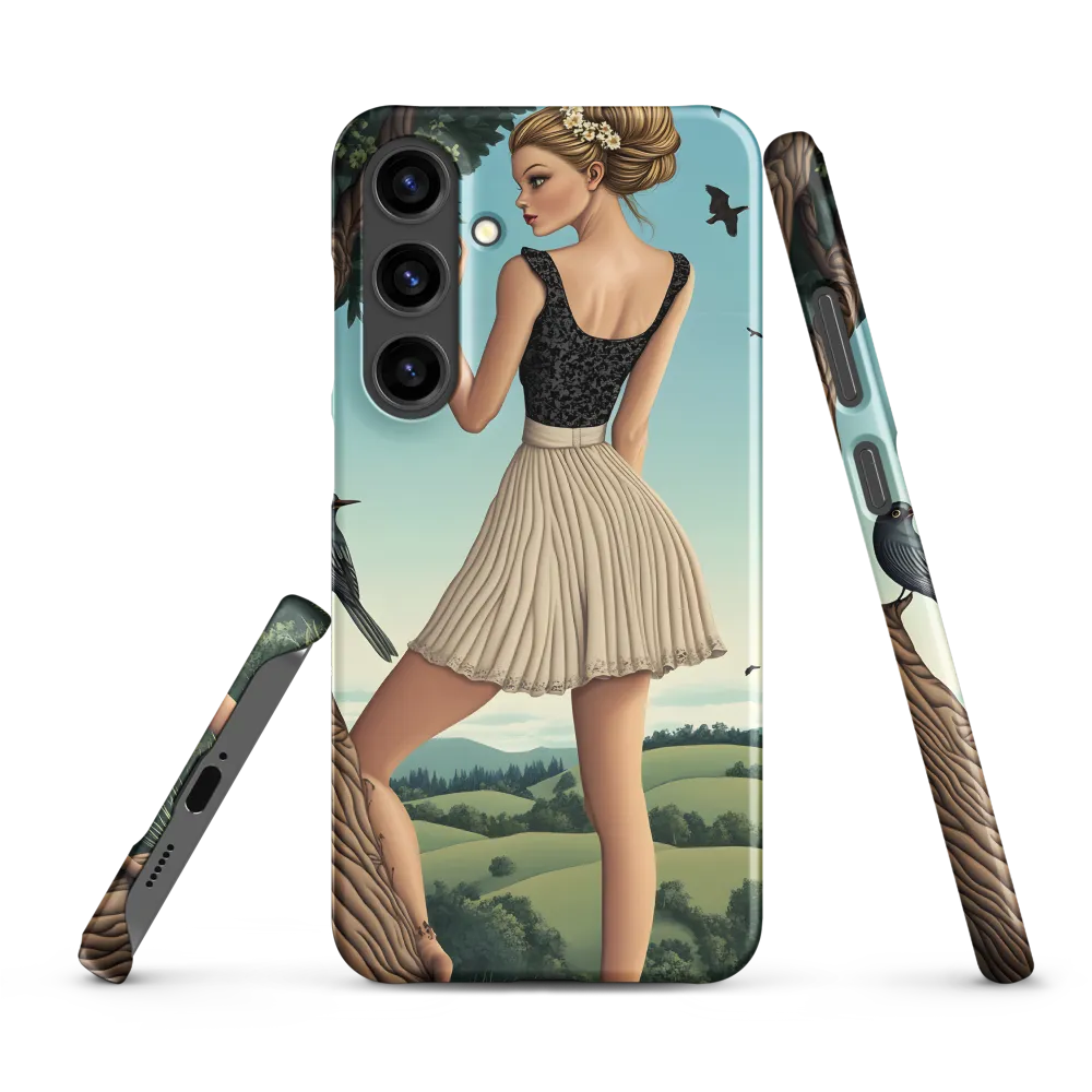 Whispers of Nature | Phone Case |  S24 Plus | Snap Case | Matte