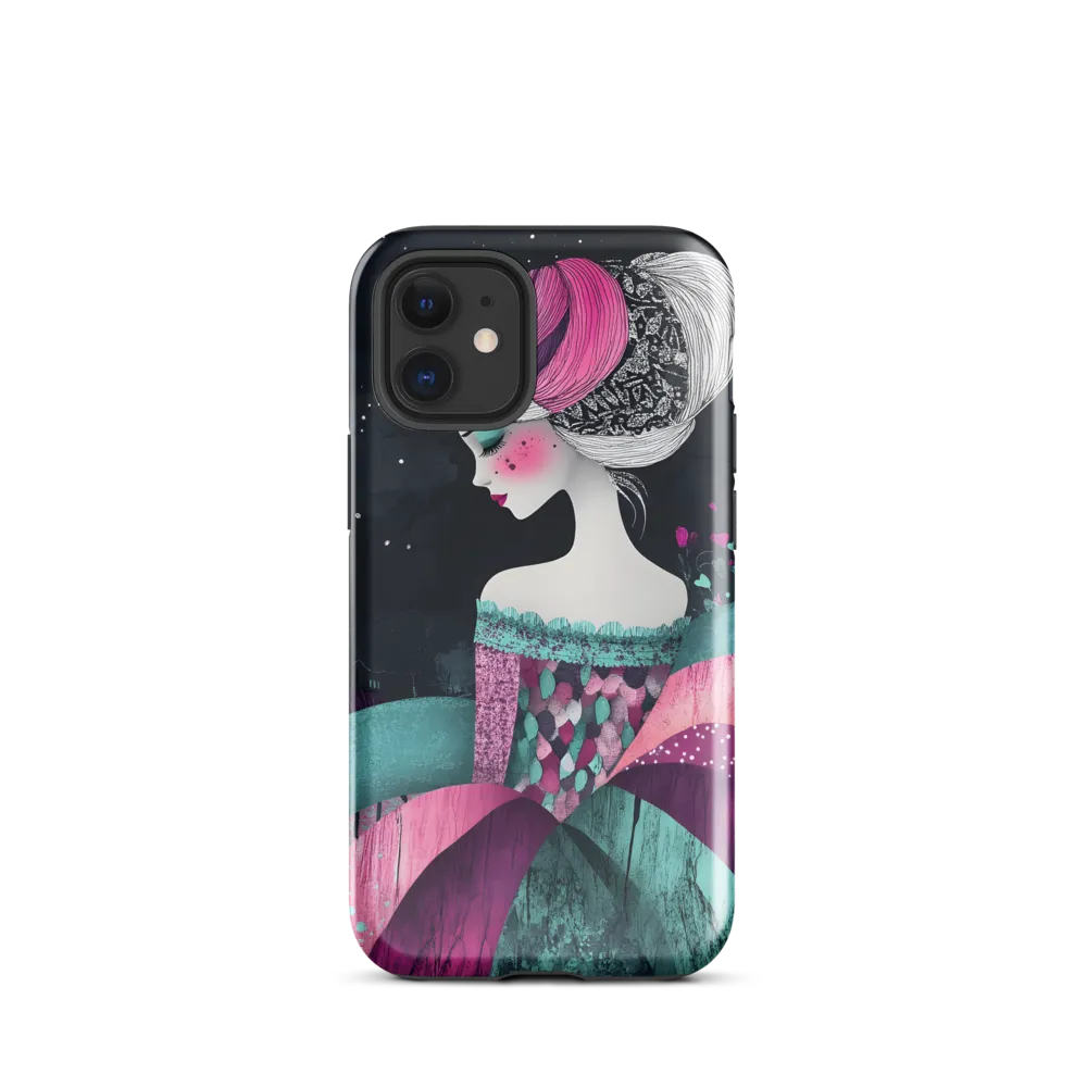 Whimsical Reverie | Phone Case |  12 mini | Tough Case | Glossy
