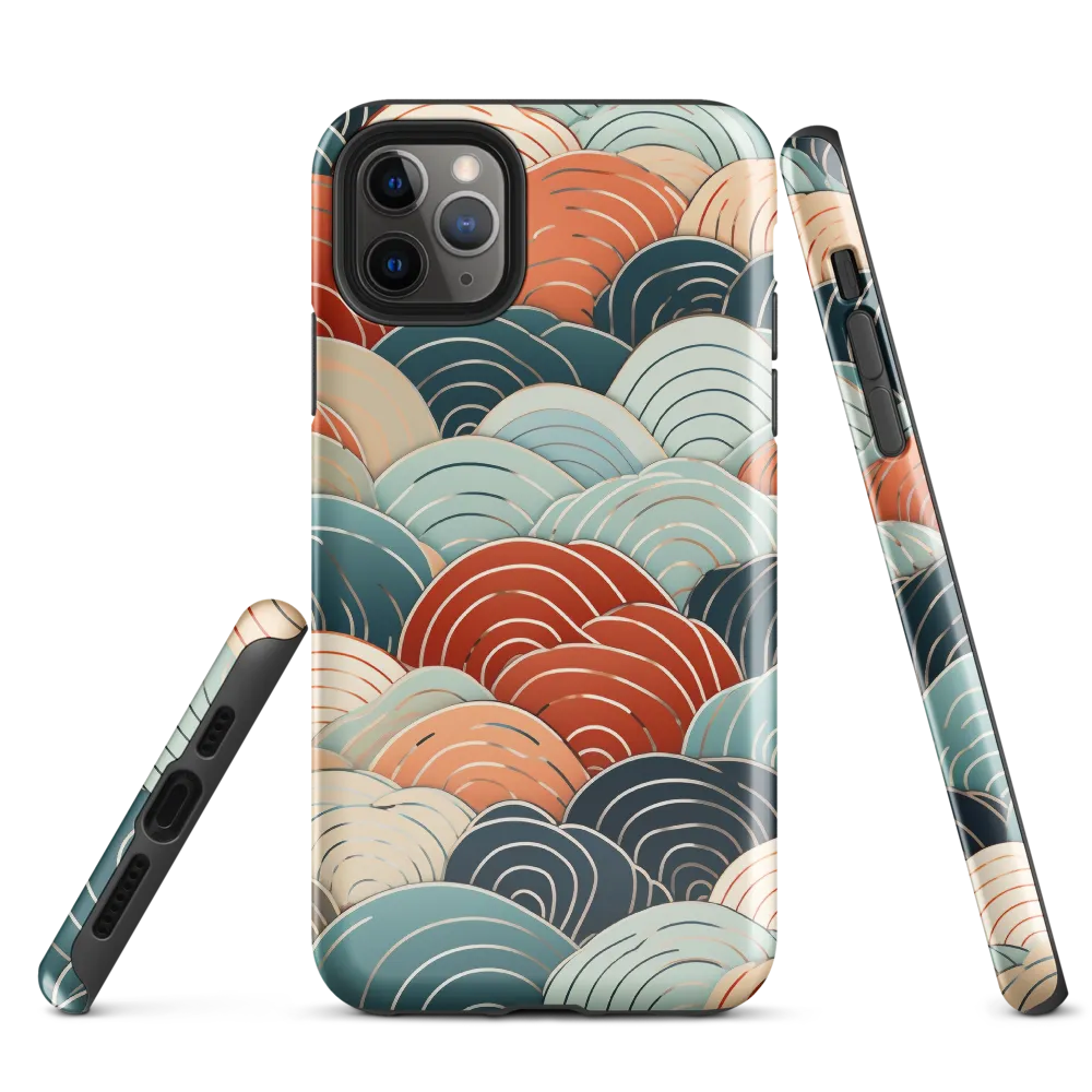 Rhythms of Waves | Phone Case |  11 Pro Max | Tough Case | Glossy