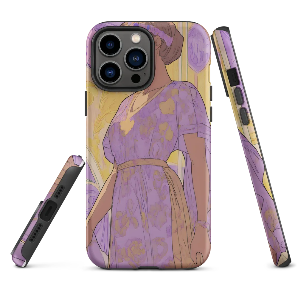 Elegance in Floral Harmony | Phone Case |  13 Pro Max | Tough Case | Matte