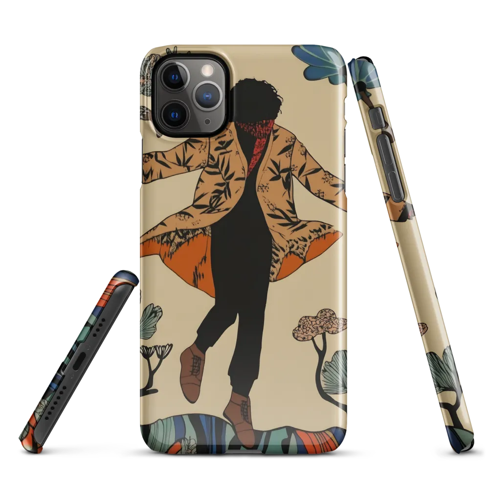 In Full Bloom: Embracing Nature's Whimsy | Phone Case |  11 Pro Max | Snap Case | Glossy