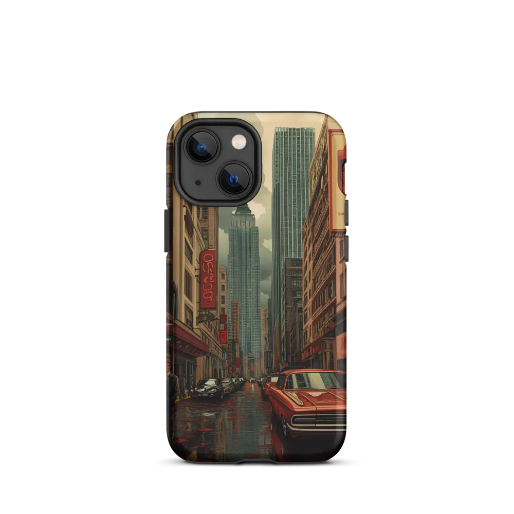 Nostalgic Cityscape: Reflections of a Forgotten Era