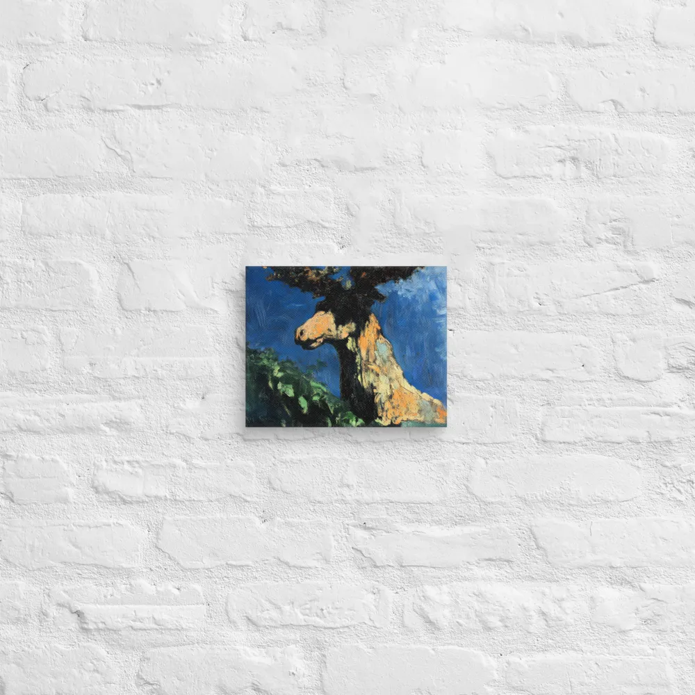 The Majestic Deer in Nature | Canvas | 8″×10″