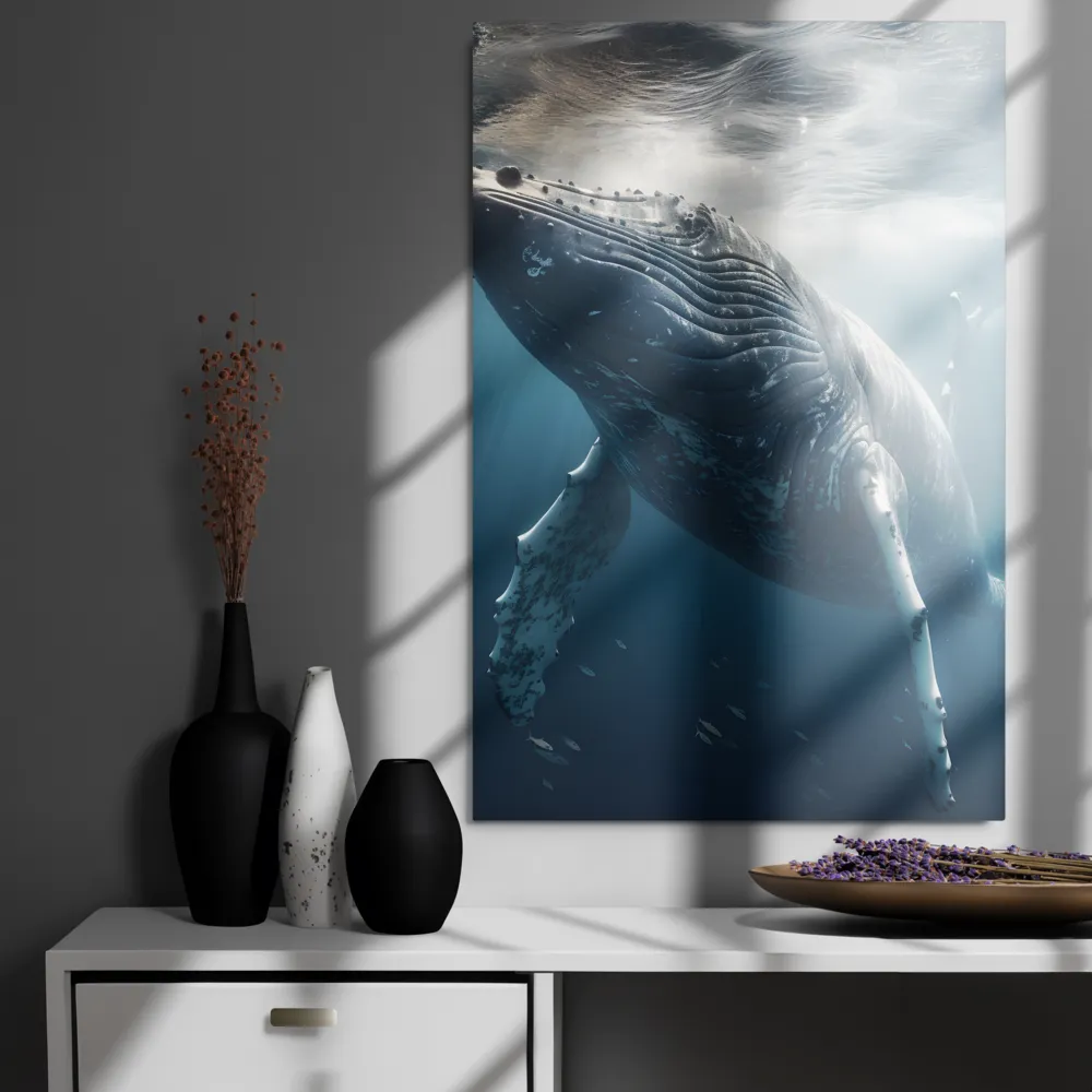 Graced by the Depths | Metal Print | 24″×36″