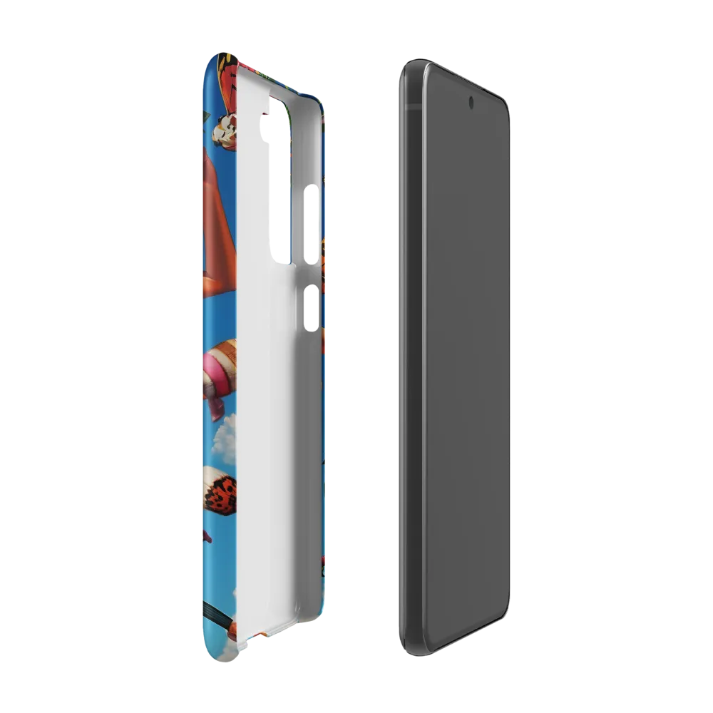 Joyful Whimsy | Phone Case |  S21 FE | Snap Case | Matte