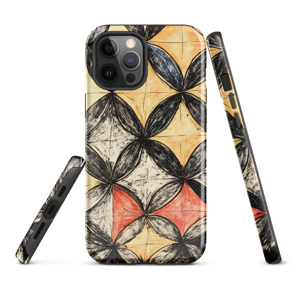 Geometric Harmony | Phone Case |  12 Pro Max | Tough Case | Glossy