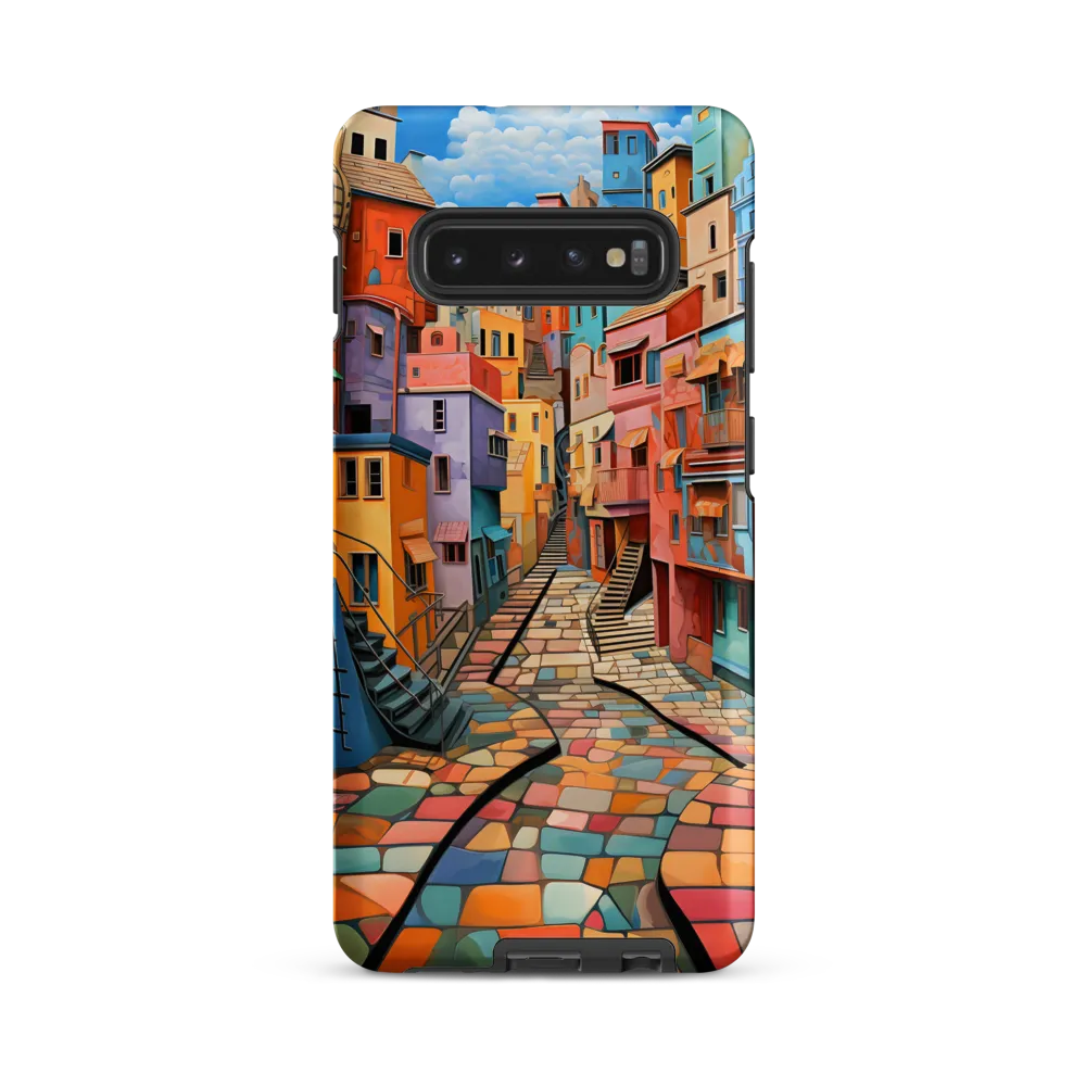 Vibrant Cityscape: A Kaleidoscope of Colors