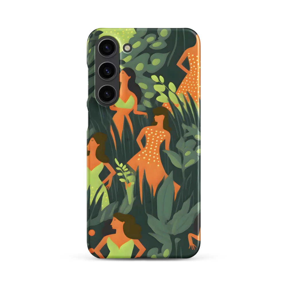 Playful Harmony in Patterns | Phone Case |  S23 Plus | Snap Case | Matte