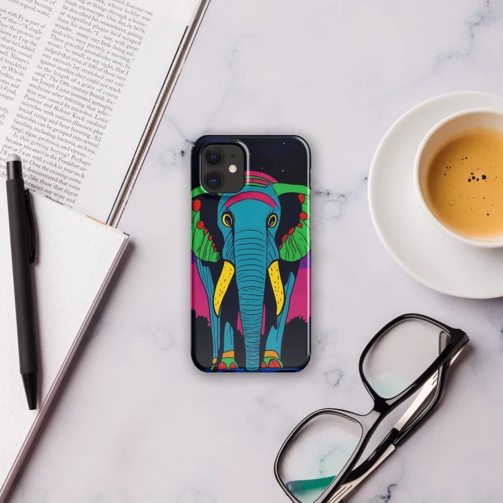 Whimsical Majesty: The Vibrant Elephant
