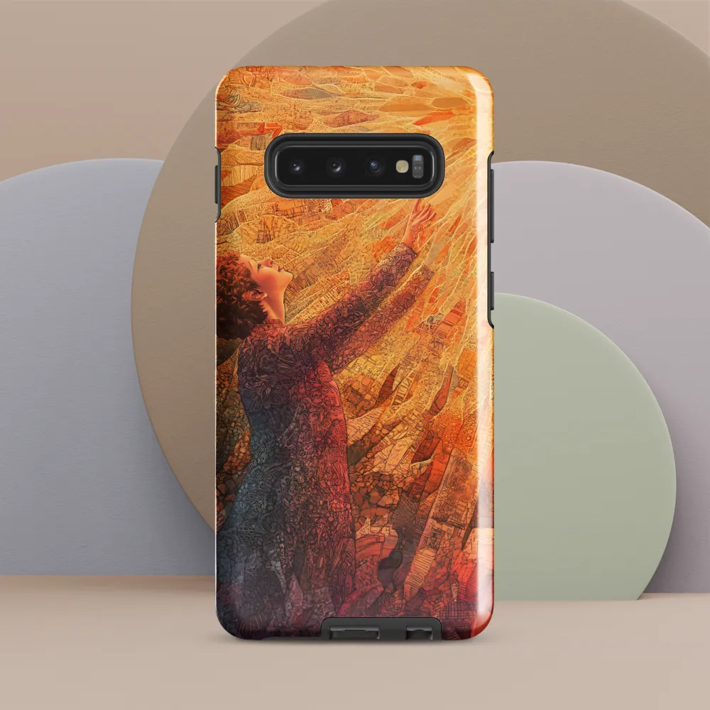 Reaching for the Light | Phone Case |  S10 Plus | Tough Case | Glossy