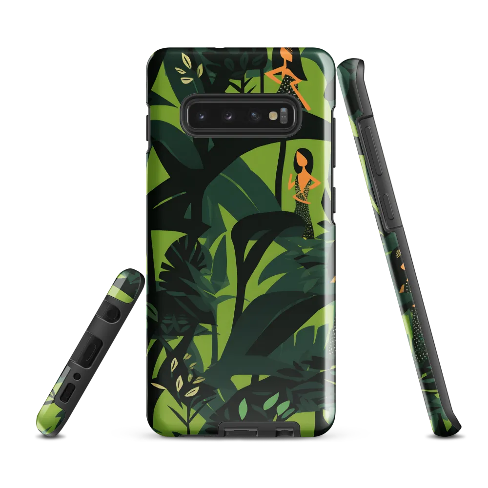 Harmony in Green | Phone Case |  S10 Plus | Tough Case | Glossy