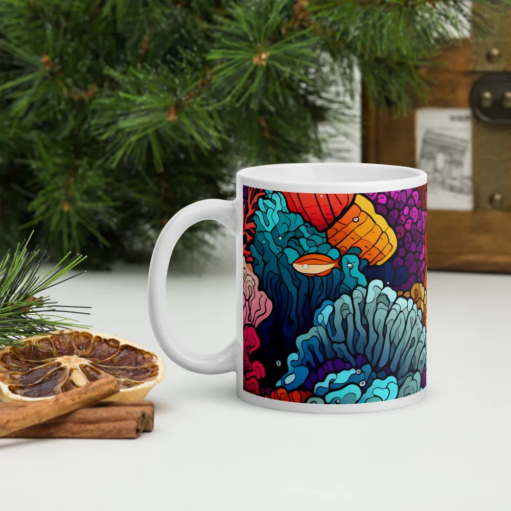 Vibrant Underwater Symphony | Mugs | Multiple Sizes & Colors