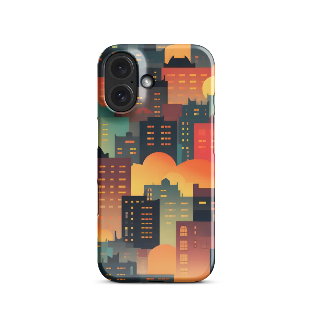 Twilight in the Concrete Jungle | Phone Case |  16 | Snap Case | Glossy