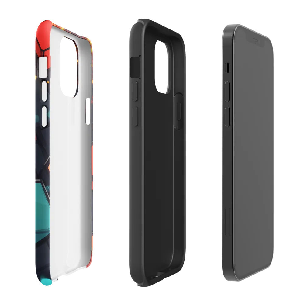 Illuminated Geometry | Phone Case |  12 | Tough Case | Glossy