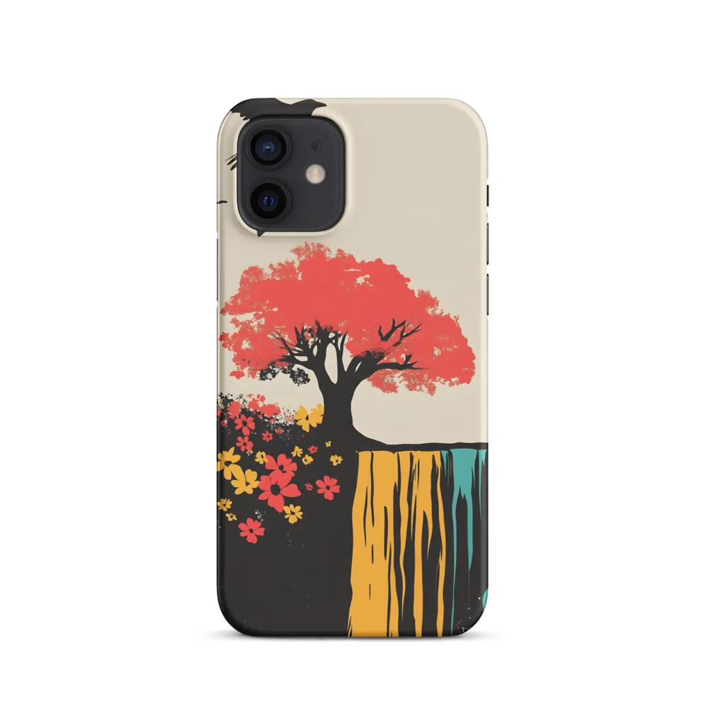 Serene Cascade of Colors