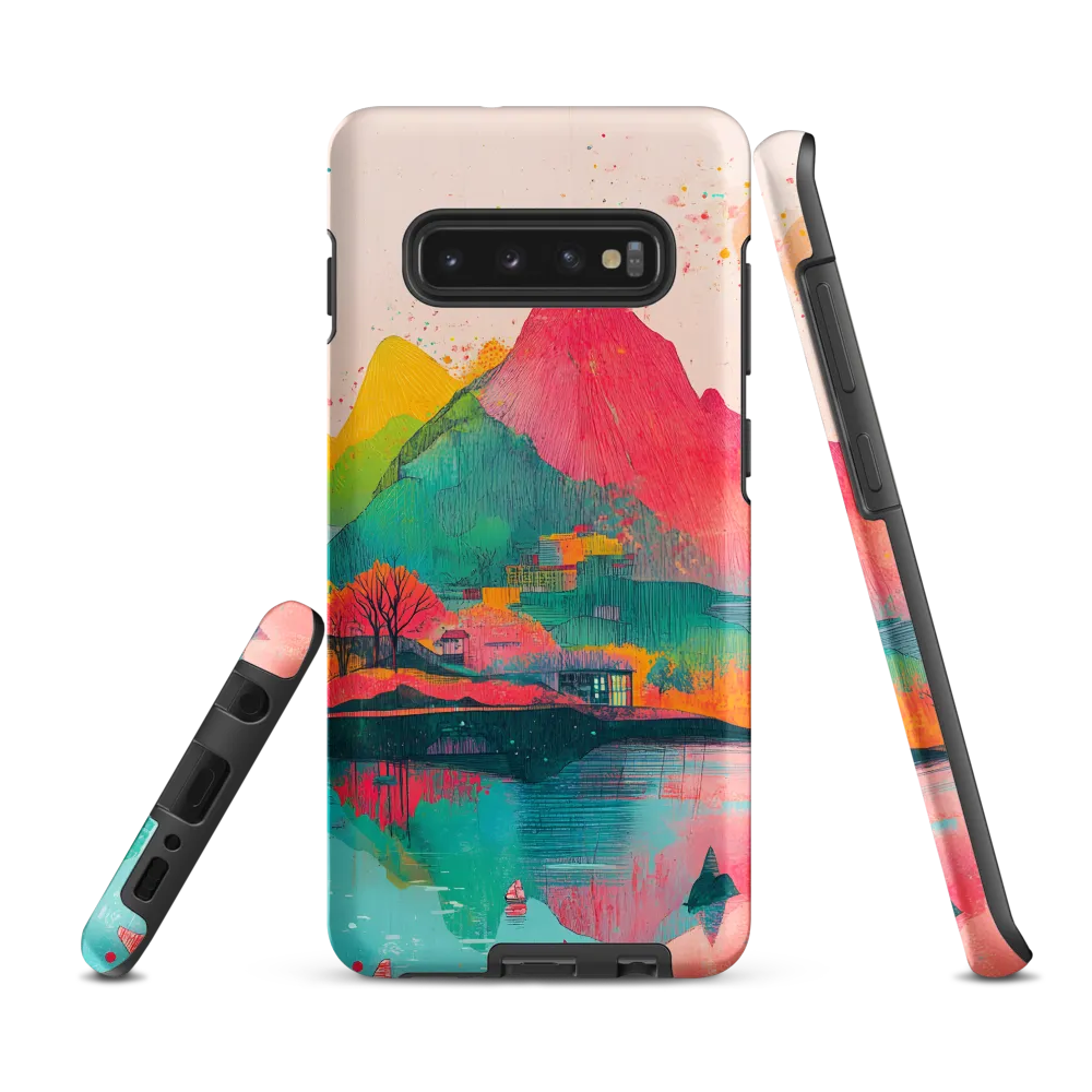 Vibrant Serenity: A Surreal Landscape