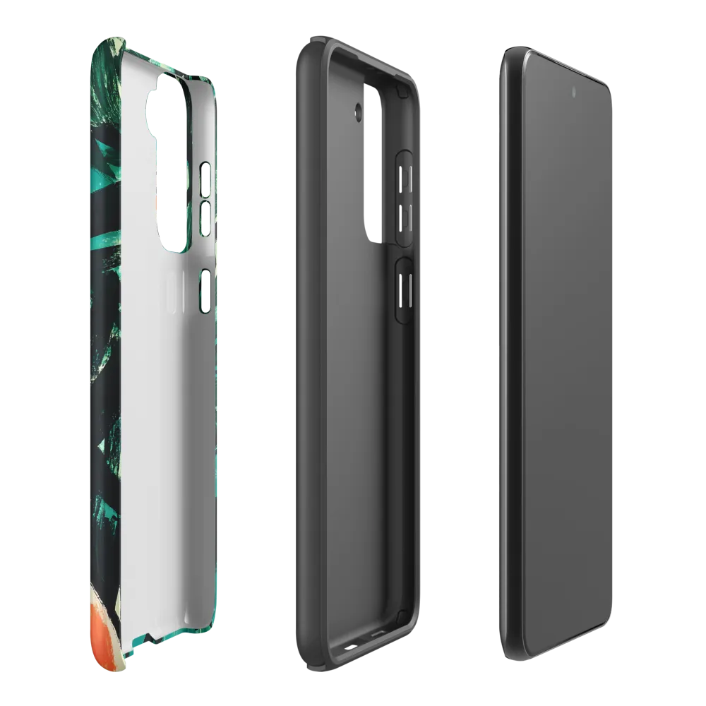 Curious Giraffe in Lush Greenery | Phone Case |  S21 Plus | Tough Case | Matte
