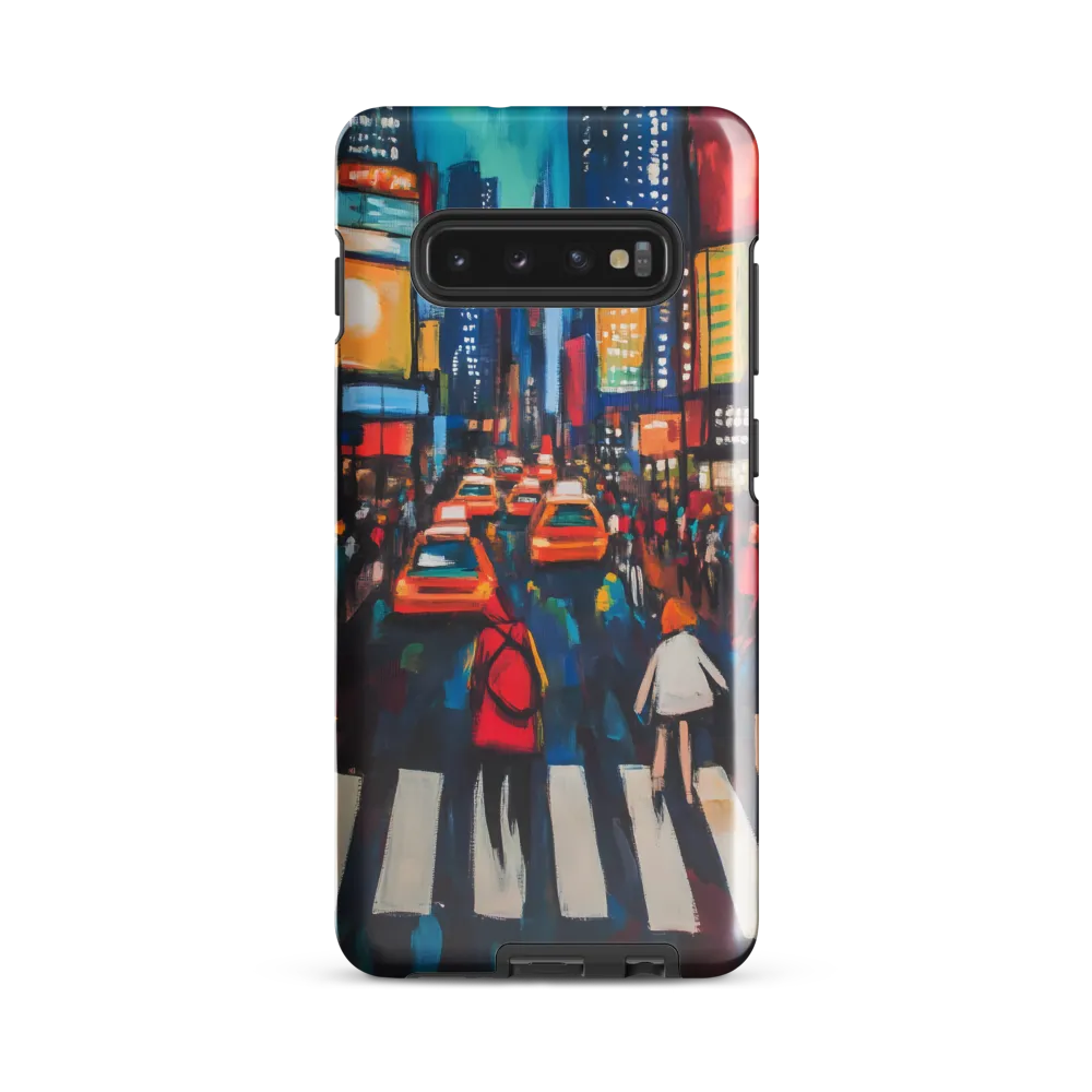 Urban Symphony: A Night in the City | Phone Case |  S10 Plus | Tough Case | Glossy