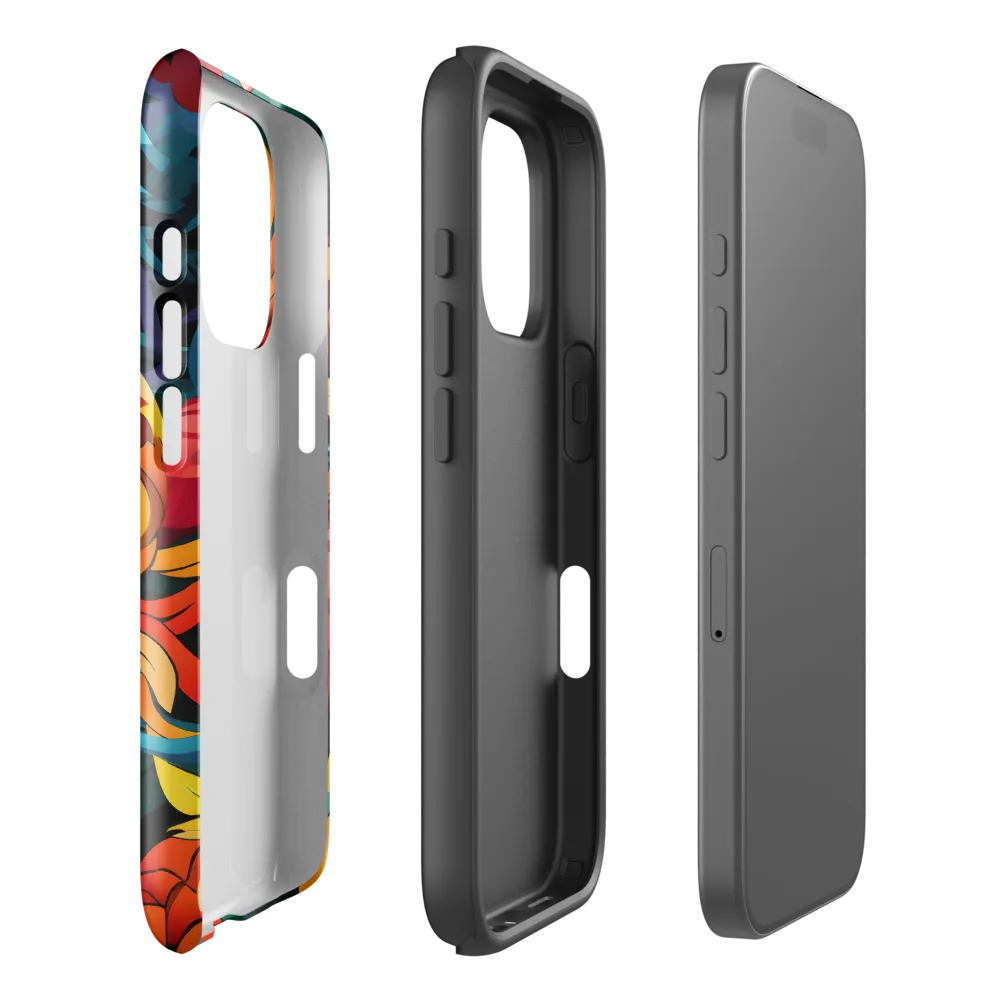 Tropical Harmony | Phone Case |  16 Pro | Tough Case | Glossy