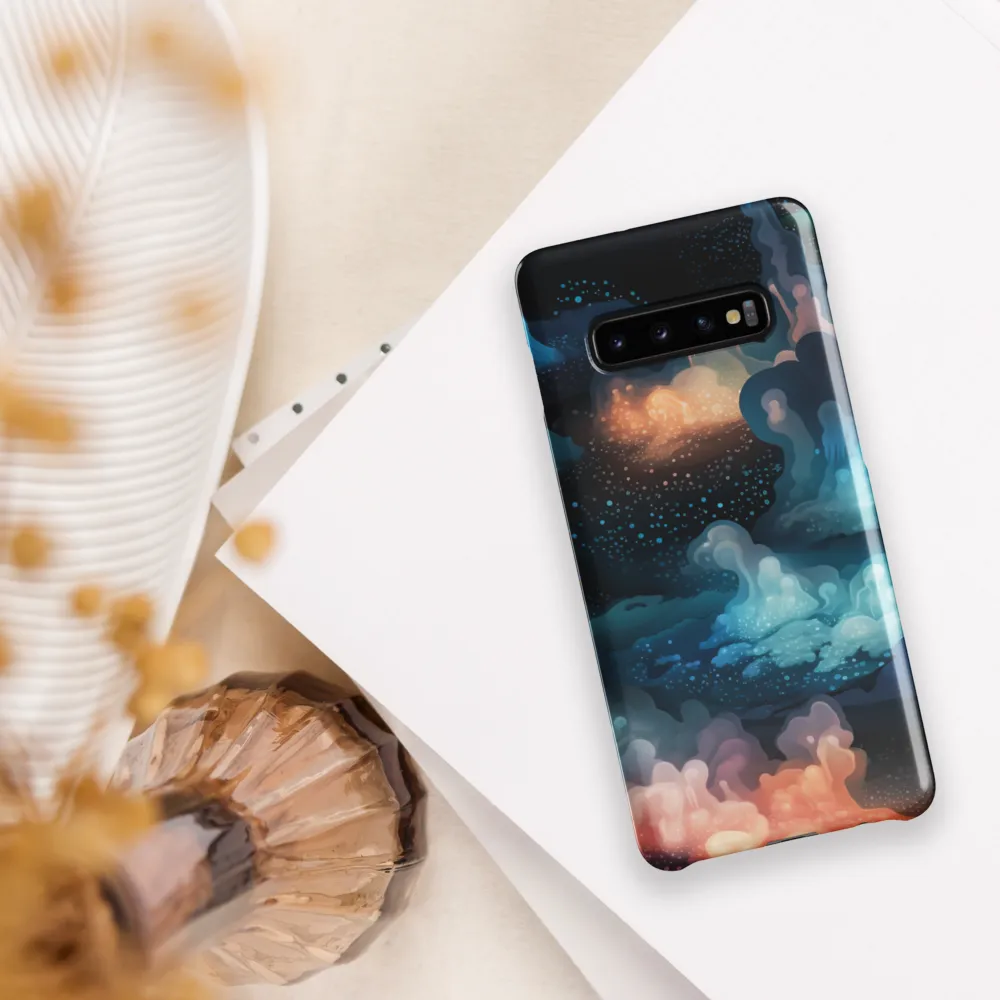 Mystical Cosmic Nebulae | Phone Case |  S10 Plus | Snap Case | Glossy