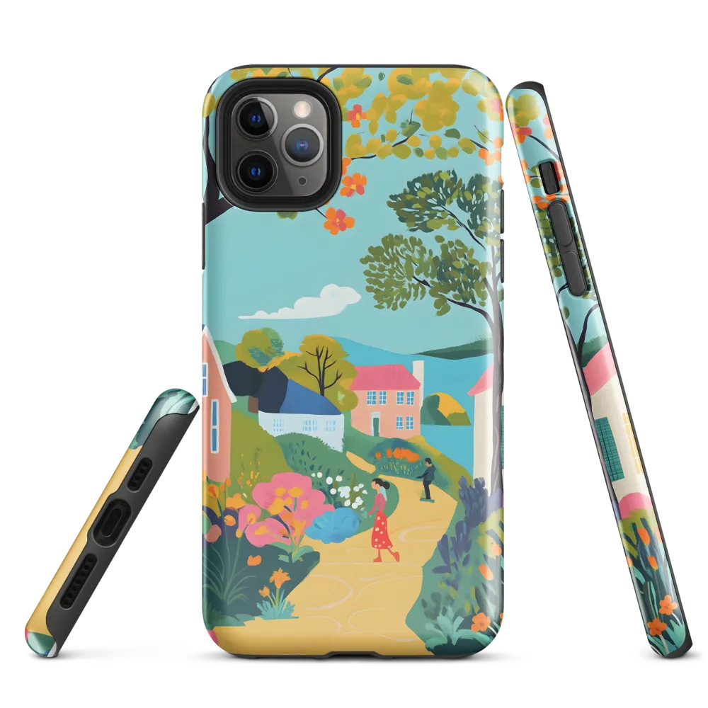 Charming Countryside Serenity | Phone Case |  11 Pro Max | Tough Case | Glossy