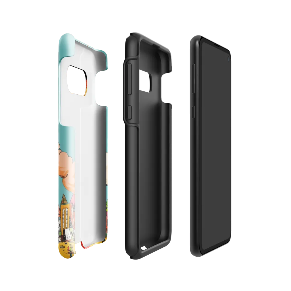 Urban Fantasia: A Whimsical Encounter | Phone Case |  S10e | Tough Case | Glossy