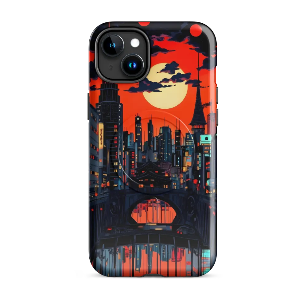 Nightfall in a Neon City