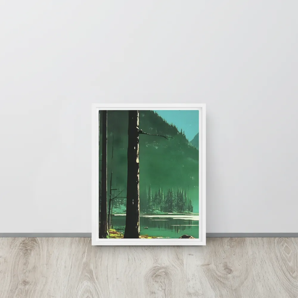 Reflections of Tranquility | Canvas with White Frame | 11″×14″