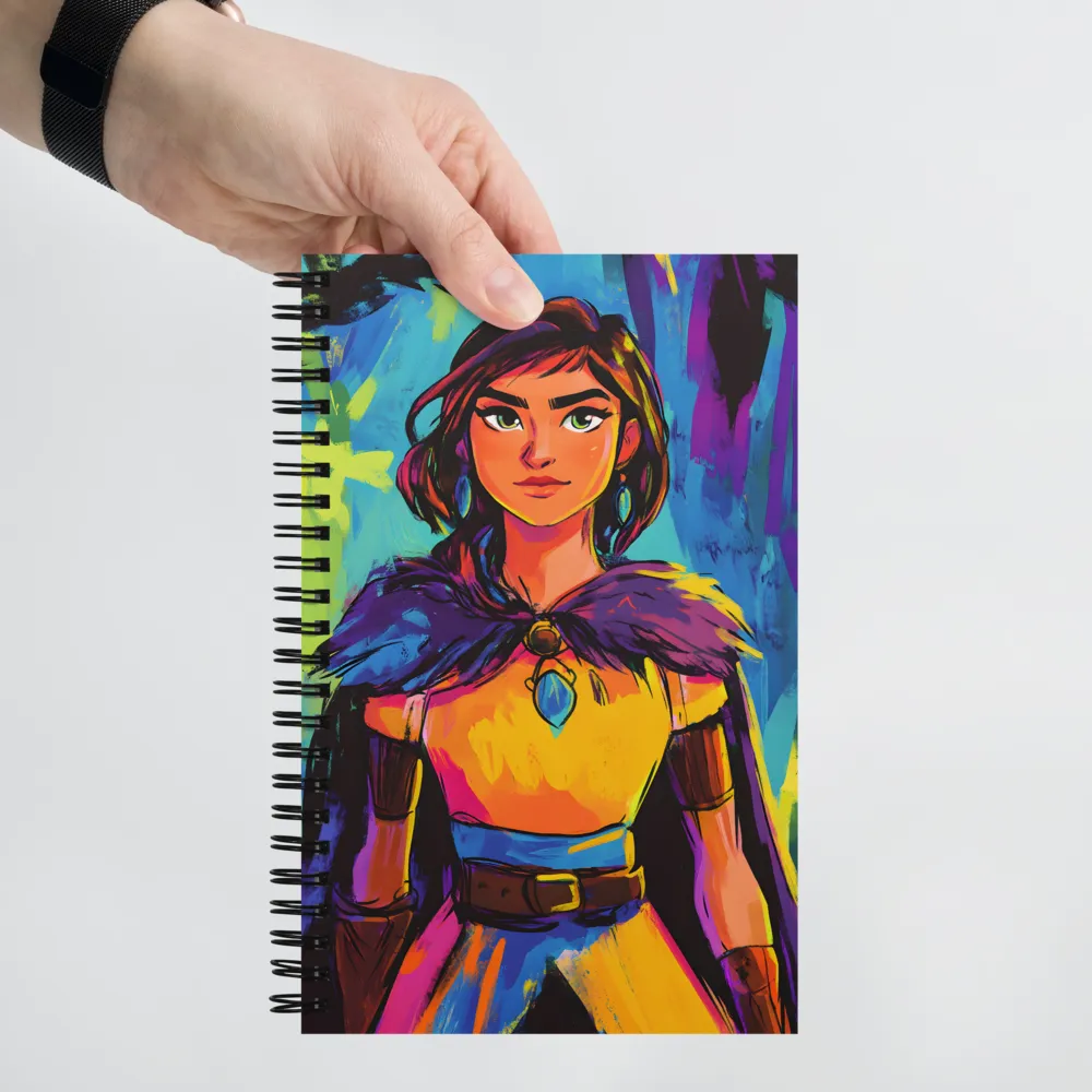 Guardian of Colors | Spiral Notebook