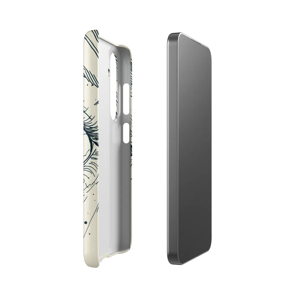 Observant Gaze | Phone Case |  S24 | Snap Case | Matte