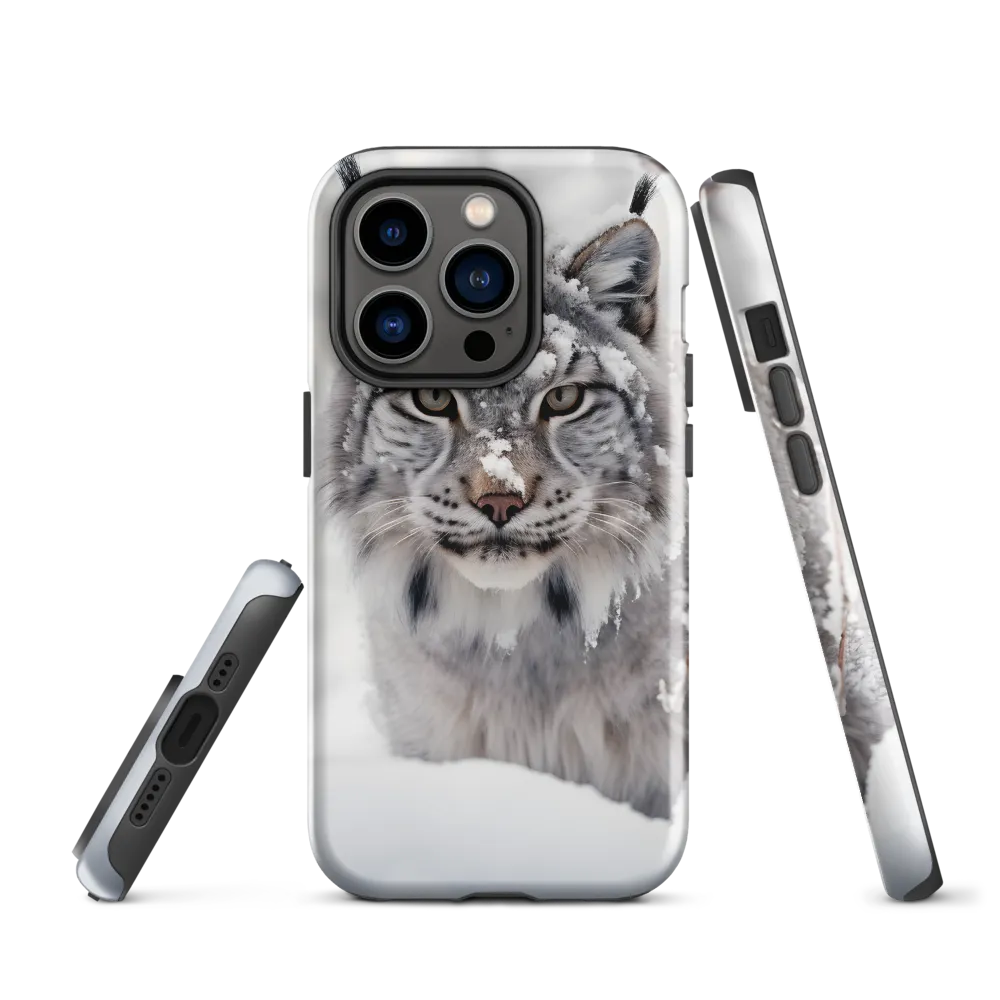 Whispers of Winter: The Lynx in Snow