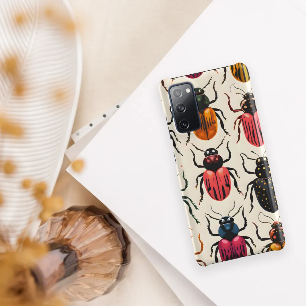 Beetle Mosaic: A Colorful Exploration of Insects | Phone Case |  S20 FE | Snap Case | Matte