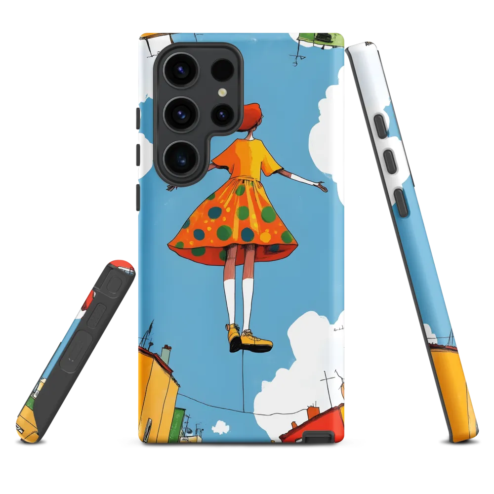 Floating Dreams in a Colorful Sky