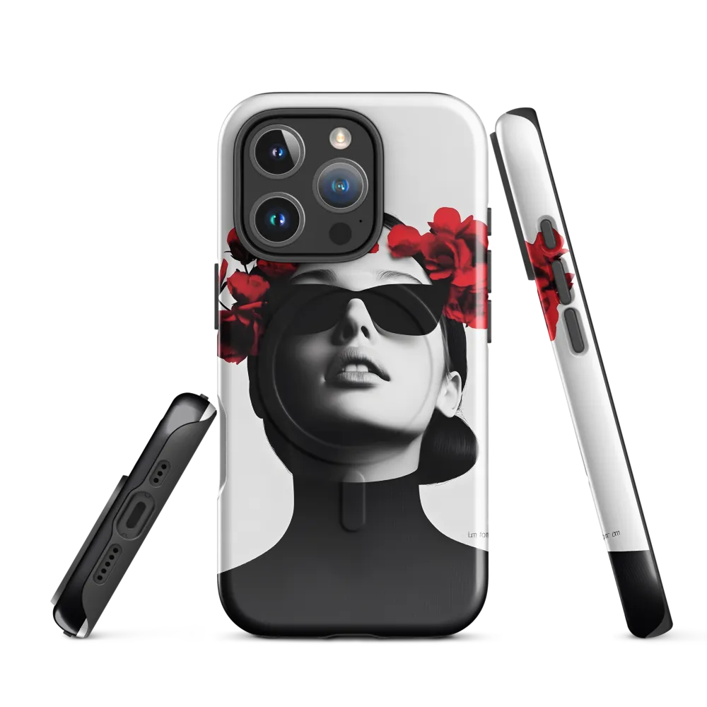 Blooming Elegance | Phone Case |  16 Pro | MagSafe® Tough Case | Glossy