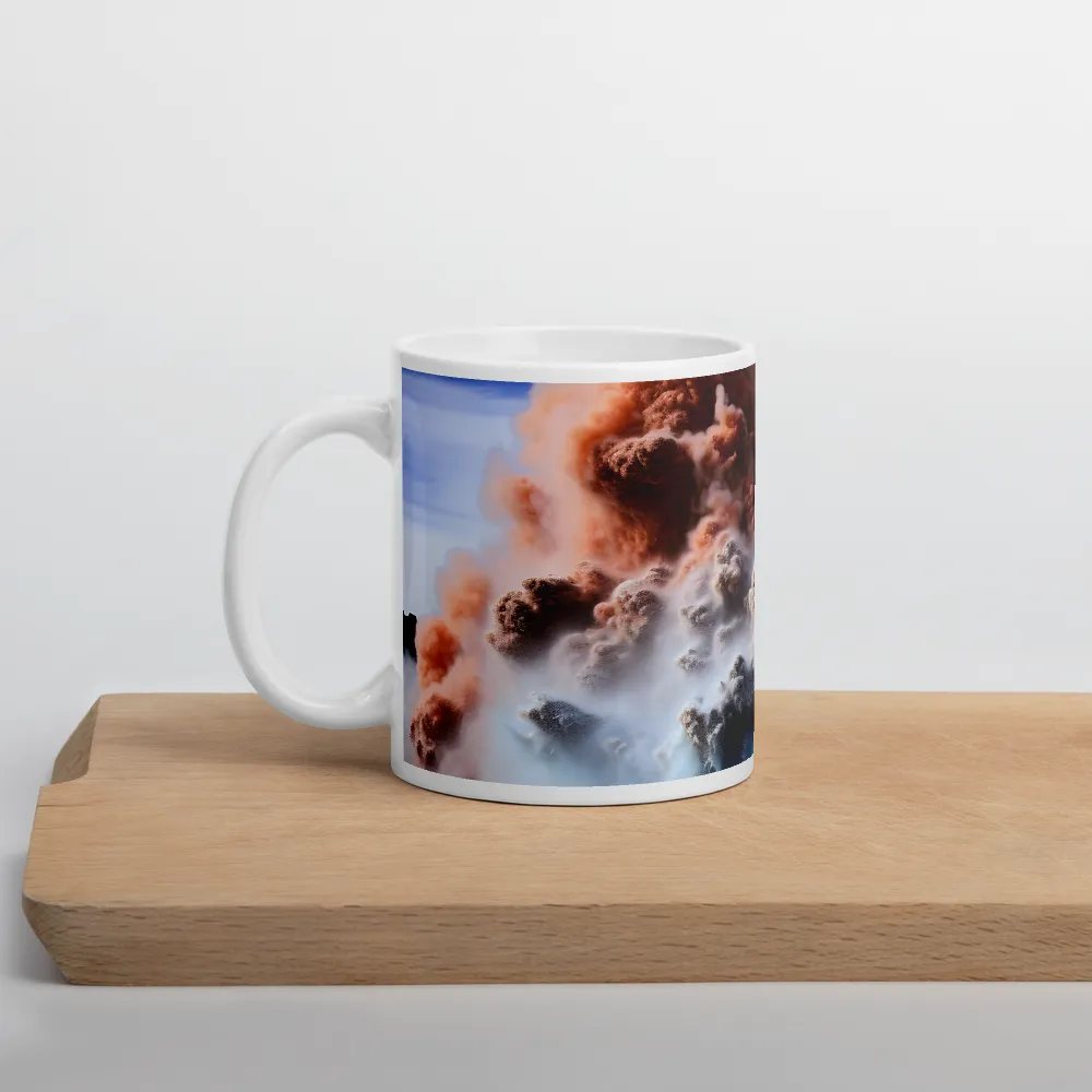 Eruption of Elements | Mug with White inside | 11 oz